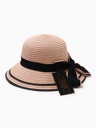 Шляпа для девочки MINAKU «Модница», розовая, размер 52 (3-5 лет) 10458724