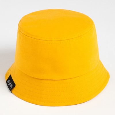 Панама детская «Классика» MINAKU, жёлтая, размер 52 (3-5 лет)