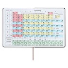 Дневник универсальный для 1-11 классов "Геометрия", твёрдая обложка из искусственной кожи, шелкография, ляссе, 48 листов, коричнево-бирюзовый - фото 24489924