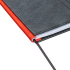 Дневник универсальный для 1-11 классов "Оксфорд", твёрдая обложка из искусственной кожи, ляссе, 48 листов, коралловый корешок - фото 24489969