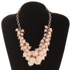 Колье «Шаньен», цвет перламутрово-розовый 45см - Фото 1