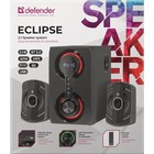 Компьютерные колонки Defender Eclipse, 2.1, 2х10 Вт + 20 Вт, FM, MP3, BT, 2RCA, черные 10577092 - фото 13192421