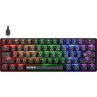Клавиатура Defender Consul GK-220,игровая,проводная,механическая,подсветка,61 кл,USB,черная - Фото 1
