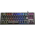 Клавиатура Defender Dark Arts GK-375, игровая,проводная,механическая,подсв,87 кл,USB,черная - Фото 4