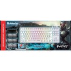 Клавиатура Defender Ivory GK-579, игровая,проводная,механическая,подсветка,87 кл,USB,белая - Фото 4