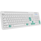 Комплект клавиатура и мышь Defender Cerrato C-978, мембранный, 1600 dpi, USB, белый - Фото 9