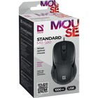 Мышь Defender Standard MB-580, проводная, оптическая, 1000 dpi, USB, чёрная - фото 51577285 Мышь Defender Standard MB-580, проводная, оптическая, 1000 dpi, USB, чёрная - фото 51577285