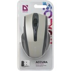 Мышь Defender Accura MM-665, беспроводная, оптическая, 1600 dpi, 2xАAA (не в компл), бежев. - фото 51577304