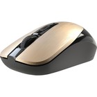 Мышь Defender Wave MM-995, беспроводная, оптическая,1200 dpi, 1xАA (не в компл), жёлтая - фото 51577336