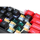 Клавиатура Redragon Castor Pro 3, игровая,беспроводная,механическая,подсв,68 кл,USB,чёрная 10577139 - фото 13192538