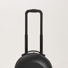 Чемодан детский 18", отдел на молнии, цвет чёрный - фото 24490119