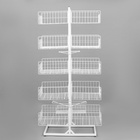 Стойка универсальная «Для зонтов» 10 корзин, металл, 82.5×40×160 см, белый - Фото 5