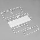 Стойка универсальная «Для зонтов» 10 корзин, металл, 82.5×40×160 см, белый - Фото 9