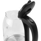 Чайник электрический Blackton Bt KT1823G, стекло, 1.8 л, 1500 Вт, чёрный - фото 51583097 Чайник электрический Blackton Bt KT1823G, стекло, 1.8 л, 1500 Вт, чёрный - фото 51583097
