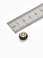 Шарм бусина «Шамбала» монпансье, для творчества, серые в серебре - Фото 2