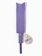 Зонт автоматический «Однотон», 3 сложения, 10 спиц, R=51/58 см, D=102 см, фиолетовый - Фото 5