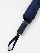 Зонт автоматический «Однотон», 3 сложения, 10 спиц, R=51/58 см, d=102 см, тёмно-синий - Фото 4