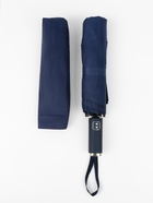 Зонт автоматический «Однотон», 3 сложения, 10 спиц, R=51/58 см, d=102 см, тёмно-синий - Фото 5