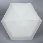 Зонт механический «Однотон», эпонж, 5 сложений, 6 спиц, R = 43/50 см, D = 100 см, цвет МИКС - фото 12093451