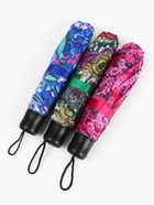 Зонт механический «Цветы», 3 сложения, 8 спиц, R=48/55 см, d=96 см, МИКС - Фото 5