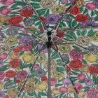 Зонт механический «Цветы», 3 сложения, 8 спиц, R = 48/55 см, D = 110 см, цвет МИКС - фото 12093477