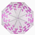 Зонт - трость полуавтоматический «Настроение», 8 спиц, R = 45/52 см, D = 104 см, цвет МИКС - фото 11515214