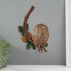 Фигурка подвеска «Совёнок с шишкой», 8.5×13×19 см - Фото 4