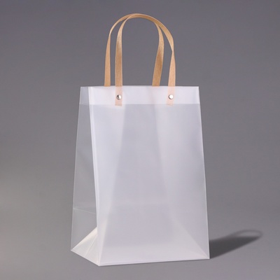 Пакет подарочный PP, прозрачный, матовый, 20×16×30 см