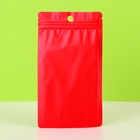Пакет Зип-лок с окном, с еврослотом, красный, 15.5 х 8.5 см - Фото 4