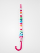 Зонт - трость полуавтоматический «Полосы», 8 спиц, R=47/53 см, d=94 см, разноцветный - Фото 5