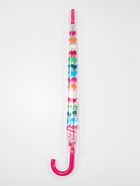 Зонт - трость полуавтоматический «Полосы», 8 спиц, R=47/53 см, d=94 см, разноцветный - Фото 6