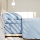 Постельное бельё Этель 1,5 сп Blue cage 150х215см, 150х225см, 50х70± 3см-2 шт, новосатин 10326522 - фото 13231665 Постельное бельё Этель 1,5 сп Blue cage 150х215см, 150х225см, 50х70± 3см-2 шт, новосатин 10326522 - фото 13231665