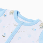 Песочник детский, цвет белый, рост 74 (6-9 мес) - фото 24445952