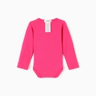 Боди детское, цвет малиновый, рост 80 (9-12 мес) - фото 807667565