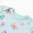 Боди детское, цвет мятный, рост 80 (9-12 мес) - фото 24445983