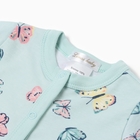 Комбинезон детский, цвет мятный, рост 56 (0-1 мес) - фото 24445988