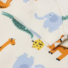 Боди детское, цвет молочный, рост 62 (1-3 мес) - фото 24446004