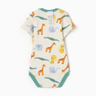 Боди детское, цвет молочный, рост 62 (1-3 мес) - фото 24570074