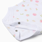 Боди детское, цвет белый, рост 74 (6-9 мес) - фото 24570090