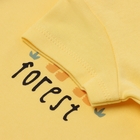 Боди детское, цвет желтый, рост 68 (3-6 мес) - фото 24446022