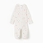 Комбинезон детский, цвет молочный, рост 56 (0-1 мес) - фото 24570140