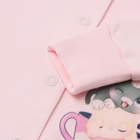 Комбинезон для девочки, цвет розовый, рост 74 (6-9 мес) - фото 24570201