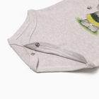 Боди детское, цвет серый, рост 80 (9-12 мес) - фото 24570210