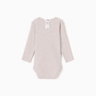 Боди детское, цвет серый, рост 80 (9-12 мес) - фото 24570211