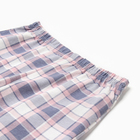 Пижама для девочки (футболка/шорты), цвет молочный, рост 116 см - Фото 4