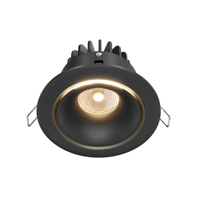 Светильник встраиваемый Technical DL031-L12W3K-D-B, LED, 12 Вт, 98х98х75 мм, 760 Лм, 3000К, черный