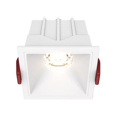 Светильник встраиваемый Technical DL043-01-10W3K-D-SQ-W, LED, 10 Вт, 65х65х52 мм, 500 Лм, 3000К, белый