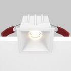 Светильник встраиваемый Technical DL043-01-10W3K-D-SQ-W, LED, 10 Вт, 65х65х52 мм, 500 Лм, 3000К, белый - Фото 4