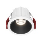 Светильник встраиваемый Technical DL043-01-10W4K-D-RD-WB, LED, 10 Вт, 65х65х52 мм, 500 Лм, 4000К, бело-чёрный 10607638 - фото 311109246