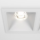 Светильник встраиваемый Technical DL043-02-10W4K-D-SQ-W, LED, 20 Вт, 126х65х52 мм, 1100 Лм, 4000К, белый - Фото 2